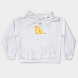 why is it Monday again? Kids Hoodie